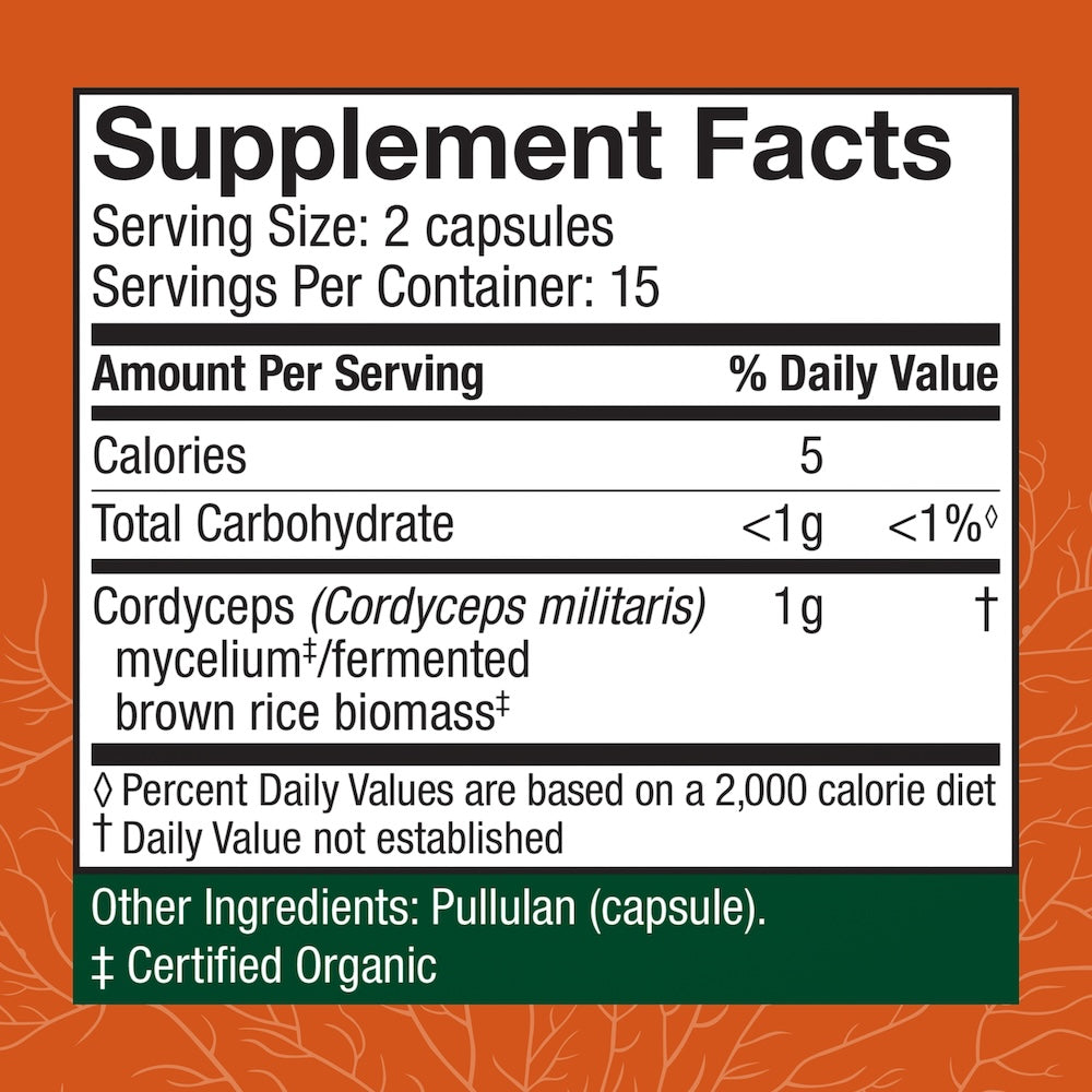 Cordyceps 120 Capsules