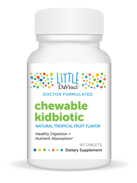 Chewable Kidbiotic Tropical Fruit 90 Tablets