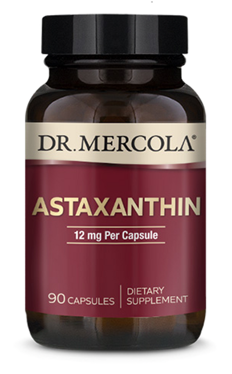 Organic Astaxanthin 12 mg 90 Capsules