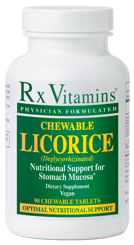 Chewable Licorice 90 Chewable Tablets