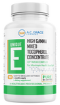 UNIQUE E High Gamma Mixed Tocopherol 180 Softgels