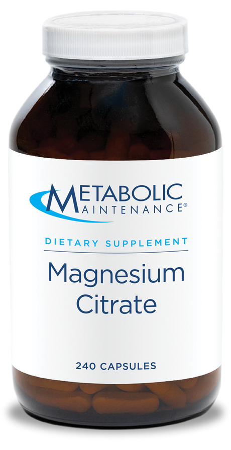 Magnesium Citrate 240 Capsules