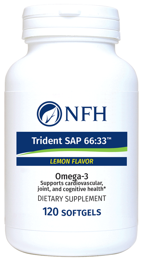 Trident SAP 66:33 Lemon 120 Softgels