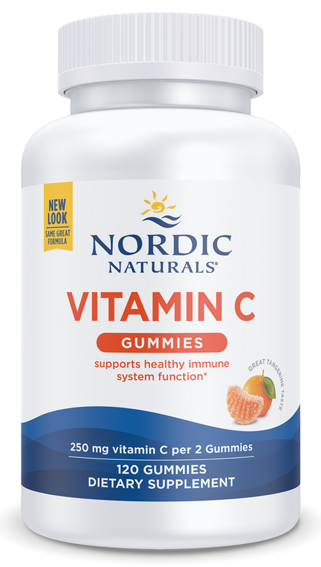Vitamin C Gummies Tart Tangerine 120 Gummies