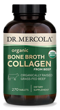 Organic Collagen from Grass Fed Beef Bone Broth 270 Tablets