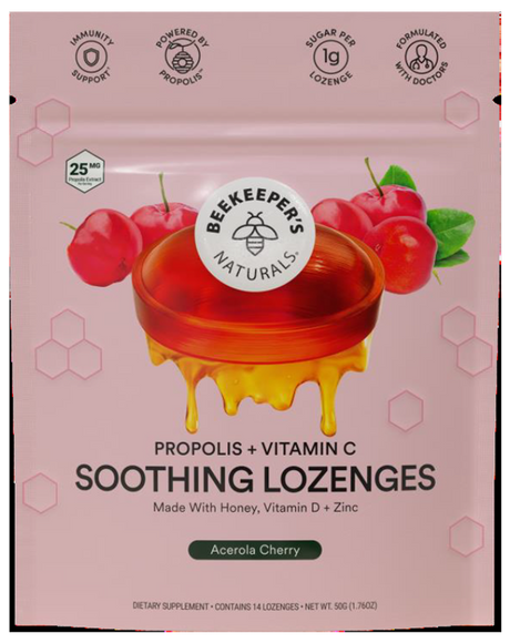 Propolis + VItamin C Lozenges Cherry 14 Lozenges