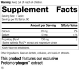 Dermatrophin PMG®, 90 Tablets, Rev 17 Supplement Facts